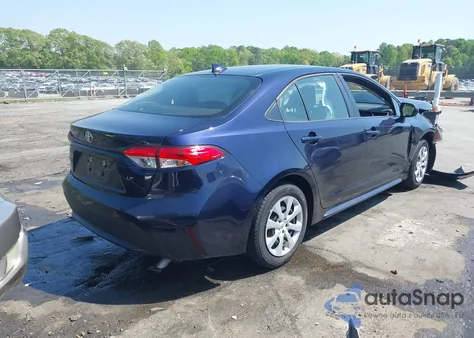 2021 Toyota Corolla Le from USA, damaged, VIN JTDEPMAE7MJ175297